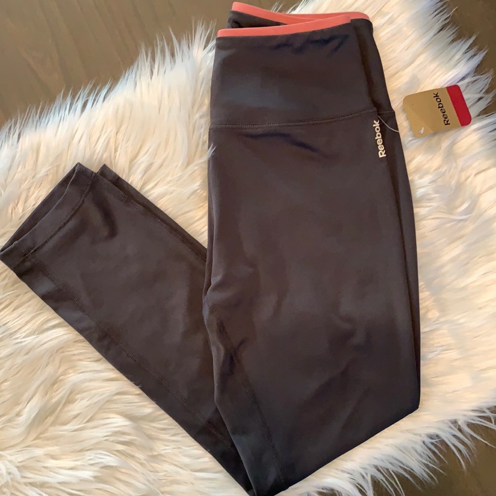 Reebok Gray High Waisted Leggings